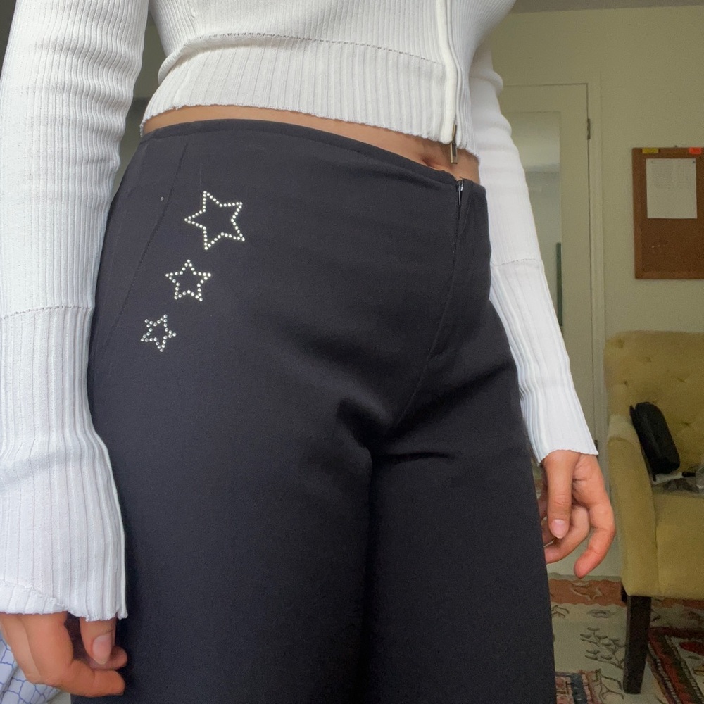 Jaded London Low Rise/ straight leg Anais trousers size L